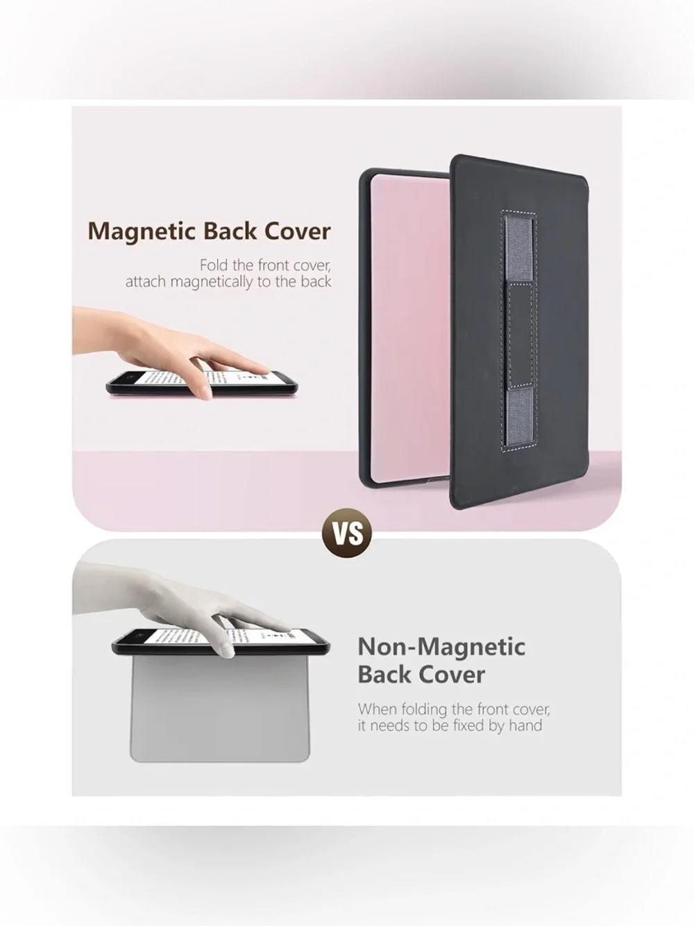 Pink Kindle Paperwhite Case (12th Gen, 2024) – New